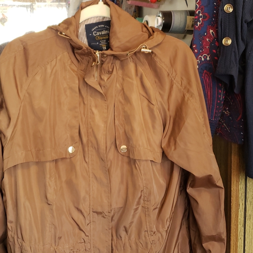 nylon raincoat